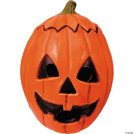 Halloween 3: Season of the Witch Orange Pumpkin Mask - Don Post Studios