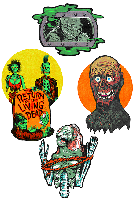 The Return of the Living Dead Wall Decor Collection