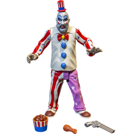 House of 1000 Corpses - Finger Lickin' Pistol Whippin' Captain Spaulding - 5" Action Figure